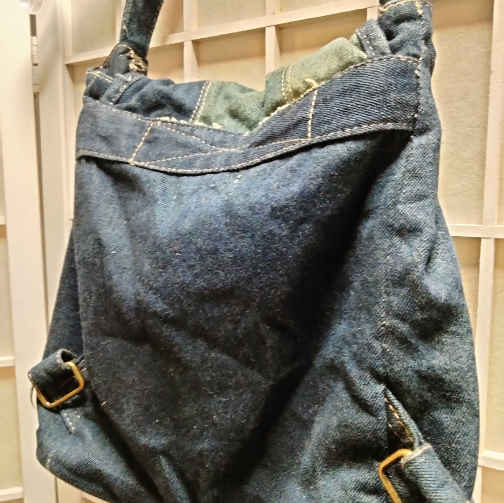 Denim Patch Bag - image 7